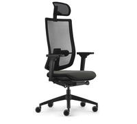 Sedus, Se:do Pro Light 2 Silla de Oficina ergonómica, Membrana de Malla, Antracita, Soporte Lumbar, Soporte para el Cuello, Altura Regulable