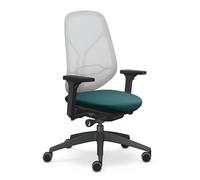 Sedus Se:Kit Pro Silla de Oficina ergonómica con Membrana, Lordosis, reposabrazos 3D, Asiento con Ajuste de Profundidad, Altura Regulable 40-53 cm, soporta hasta 150 kg, Fabricado en Alemania