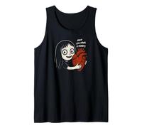 See, I Do Have A Heart Creepy Cute Girl With Heart Camiseta sin Mangas