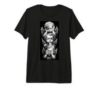 See No Evil Speak No Evil Hear No Evil Angel Baby Querubines Camiseta Premium