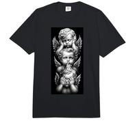 See No Evil Speak No Evil Hear No Evil Angel Baby Querubines Comfort Colors Adult Heavyweight T-Shirt