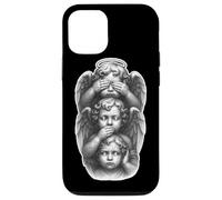 See No Evil | Speak No Evil | Hear No Evil Angel Querubines Carcasa para iPhone 12/12 Pro