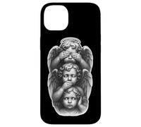See No Evil | Speak No Evil | Hear No Evil Angel Querubines Carcasa para iPhone 14 Plus