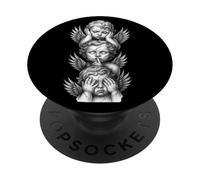 See No Evil Speak No Evil Hear No Evil Baby Angel Querubines PopSockets PopGrip Adhesivo