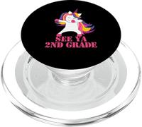 See YA 2do Grado Unicornio Dabbing Segundo Grado Niños Meme PopSockets PopGrip para MagSafe