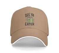 See Ya Later Alligator Last Day of School Gorra de béisbol clásica Gorra de Camionero Verano Unisex Hombres Gimnasio al Aire Libre Gorras de béisbol