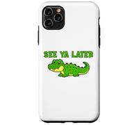 See Ya Later Cocodrilo Lindo Diseño Verde Gator Carcasa para iPhone 11 Pro MAX