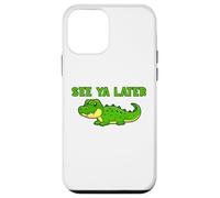 See Ya Later Cocodrilo Lindo Diseño Verde Gator Carcasa para iPhone 12 Mini