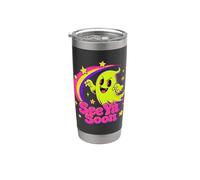 See Ya Soon Moon Cute Spooky Halloween Stars Kawaii Vaso térmico de acero inoxidable de doble pared