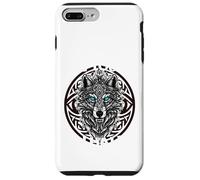 See You In Valhalla Wolf Viking Design Carcasa para iPhone 7 Plus/8 Plus