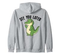 See You Later Kawaii Animal Juego de Palabras Divertido Lindo Sudadera con Capucha