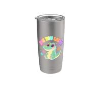 See You Later, Teacher Alligator, Summer Last Day of School Vaso térmico de acero inoxidable de doble pared