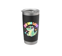 See You Later, Teacher Alligator, Summer Last Day of School Vaso térmico de acero inoxidable de doble pared