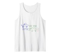 See You Later Teacher Summer Alligator Last Day of School Camiseta sin Mangas