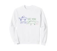 See You Later Teacher Summer Alligator Last Day of School Sudadera
