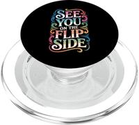See You On The Flip Side Adiós Retro adiós - PopSockets PopGrip para MagSafe