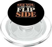 See You On The Flip Side Adiós Retro adiós - PopSockets PopGrip para MagSafe