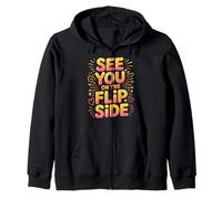 See You On The Flip Side Adiós Retro adiós - Sudadera con Capucha