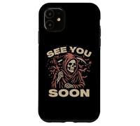 See You Soon Grim Reaper El Ángel De La Muerte Coleccionista De Almas Carcasa para iPhone 11