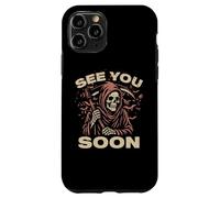 See You Soon Grim Reaper El Ángel De La Muerte Coleccionista De Almas Carcasa para iPhone 11 Pro