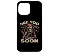 See You Soon Grim Reaper El Ángel De La Muerte Coleccionista De Almas Carcasa para iPhone 13 Pro MAX