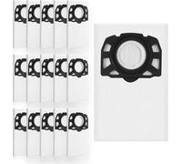 SEEALLDE 16 bolsas de aspiradora para Kärcher Wd4 Wd5 Wd6 p Wd5p Wd6p KFI 487 Premium 2.863-006.0 KFI 487 MV4 MV5 MV6 Bolsas de repuesto para aspiradora en seco y húmedo