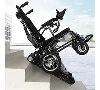 SEEANN Silla elevadora eléctrica para escaleras, Elevador de Silla de Ruedas portátil móvil, Silla de Ruedas eléctrica Ligera y Plegable para Subir escaleras para Ancianos, Carga 330 Libras