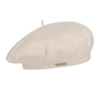 Seeberger Boina de Mujer Invierno Lana (Talla única - Blanco Crema)