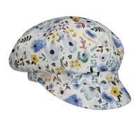 Seeberger Fiorella - Gorro con visera para mujer, beige y azul, Talla única