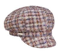 Seeberger Gorra Newsboy Tweed Mujer - Gorro con Visera Visera, Forro otoño/Invierno Otoño Invierno - Talla única Rosado