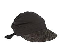 Seeberger - Gorra para Mujer, Talla única, Color Negro
