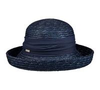 Seeberger Sombrero de Paja Dilara Mujer Verano (Talla única - Azul Oscuro)