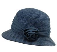 Seeberger - Sombrero para Mujer, Talla Talla única, Color Azul (Tinte)