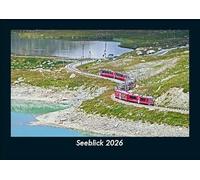 Seeblick 2026 Fotokalender DIN A5: Monatskalender mit Bild-Motiven aus Fauna und Flora, Natur, Blumen und Pflanzen