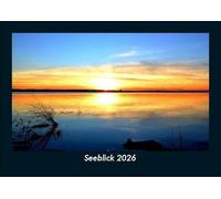 Seeblick 2026 Fotokalender DIN A5: Monatskalender mit Bild-Motiven aus Fauna und Flora, Natur, Blumen und Pflanzen
