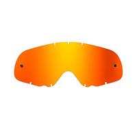 SeeCle Compatible Para Oakley Crowbar SeeCle 416166 lentes de repuesto para máscaras naranja espejado compatible para màscara Oakley Crowbar Hombre (Pack de 1)