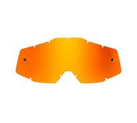 SeeCle,SE-41S255-HZ,Lente de repuesto de espejo naranja compatible con gafas/gafas 100% Racecraft/Strata/Accuri/Mercury