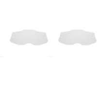 Seecle SE-41S262-HZ Lente de repuesto transparente compatible para gafas/máscara 100% RACECRAFT 2 / STRATA 2 / ACCURI 2 / MERCURY 2 (Paquete de 2)