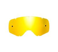 SeeCle,SE-41V238-HZ,Lente de repuesto con espejo dorado compatible con gafas cruzadas Ethen Zerosei GP/Basic/Evolution/Mud Mask/máscara