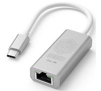 SEED Adaptador Ethernet USB C RJ45 - USB Tipo C + Compatible con Microsoft - MacBook Pro - iPad Pro - Windows - Y Más - Gigabit Ethernet - Adaptador de Red LAN 1000Mbps - Adaptador Red Ripo C a RJ45