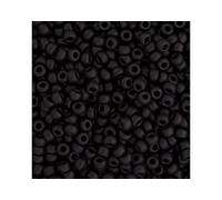 Seed Bead Negro Mate colour-401 F, Miyuki 11/0, 22 g Tubo