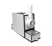Seed Cleaning Machine, Parrot Food Separator Kit, Husk Blowing with Adjustable Air Flow System, High Efficiency Wooden Pet Accessory Set, Rustic Functional Style Finish, Outdoor Use for Aviary Care