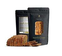 Seed Mix Mezcla para hornear 5 pane - (1000g) 20% proteico | 4g. cereales | Sin gluten | Para Paleo, Keto, dieta baja en carbohidratos y desarrollo muscular | También adecuado para diabétic