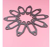 SEEDDFF 10 Uds Junta de silenciador de Escape Apta for Husqvarna 362 365 371 372 Motosierra Repuesto 503775901
