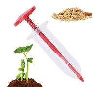 Seeder Spreader, Manual Multipurpose Dispenser Tool, 12 x 5,2 x 5,2 cm, Compact Garden Seeder, Precision Sowing Aid, Vegetable Plants for Home Use, Easy Seed Spacing Control