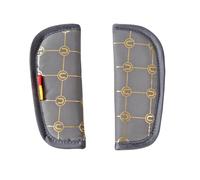 SeedFuture Fundas para cinturón de seguridad para cochecito de bebé, 2 piezas, almohadillas universales suaves para correa de asiento para recién nacidos, niños y bebés, almohadillas para cinturón de