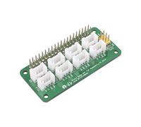 Seeed Studio Grove Base Hat Build-in MCU STM32 ADC de 12 bits con puerto de ranura analógico/PWM/digital/analógico/I2C/UART/SWD Grove Port compatible con Raspberry 2/3 B/B+ Zero 3.3V