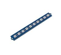 Seeed Studio Grove - Palillo LED RGB integrado WS2813B con 10 LED RGB a todo color 3535 Protección inteligente de conexión inversa La frecuencia de actualización alcanza hasta 2 KHz