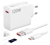 Seefey - Cargador rápido de 120 W con cable USB C 1,5 m, color blanco bloque cargador USB C para cargador de 120 W Xiaomi 14T Pro/14 Ultra/13T Pro/12T/13 Lite/Redmi Note 12 Pro/11s/POCO X6 Pro X4