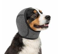Seefey Protección para los oídos para perros con cancelación de ruido, protección auditiva impermeable para perros, protección auditiva ajustable, ruido para aliviar la ansiedad, natación, cuidado del